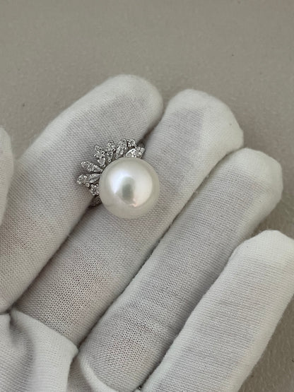 Ice Princess Pearl Ring
