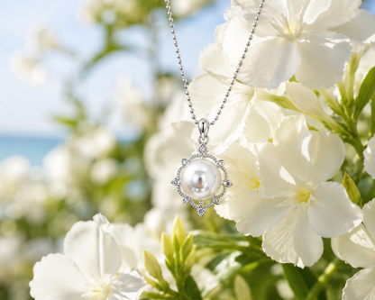 Couture Pearl Pendant Necklace