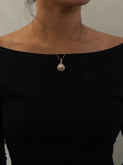 I Have a Pearl Heart Pendant Necklace