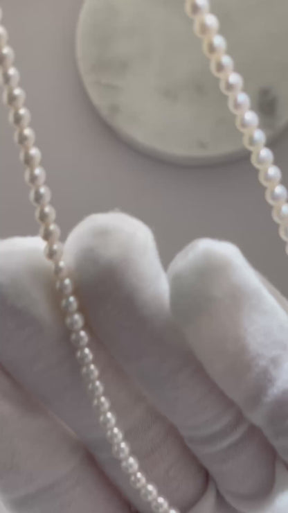 Strong Luster 3.5-4mm Baby Beads Pearl with Minimal Flaws Necklaces Choker