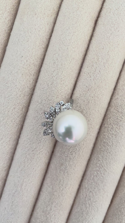 Ice Princess Pearl Ring
